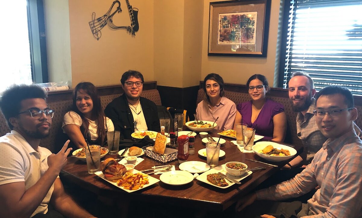 First group lunch gathering